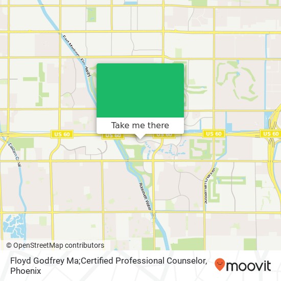 Floyd Godfrey Ma;Certified Professional Counselor map