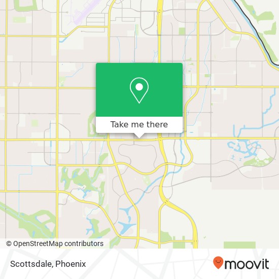 Scottsdale map