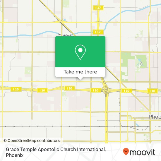 Grace Temple Apostolic Church International map