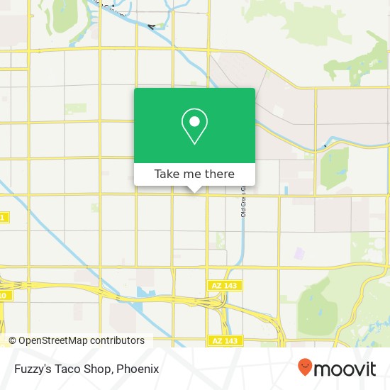 Fuzzy's Taco Shop map