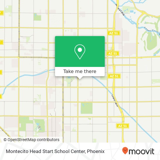 Montecito Head Start School Center map