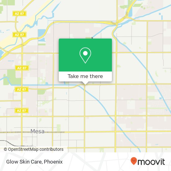 Glow Skin Care map