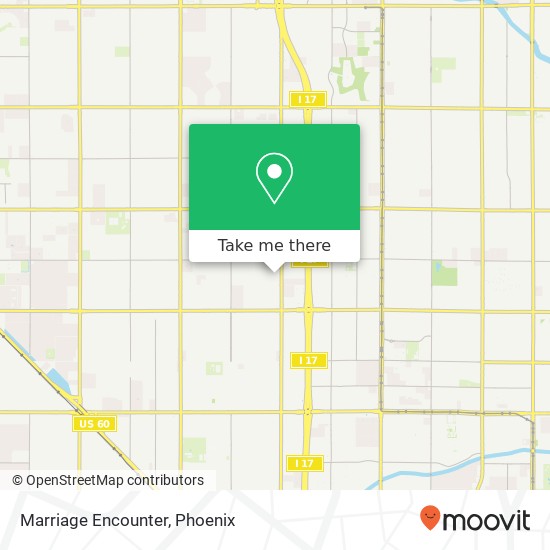 Marriage Encounter map