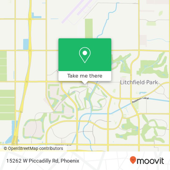 15262 W Piccadilly Rd map