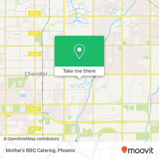 Mother's BBQ Catering, 47 N Velero St Chandler, AZ 85225 map