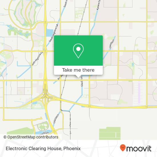 Mapa de Electronic Clearing House, 240 N Roosevelt Ave Chandler, AZ 85226