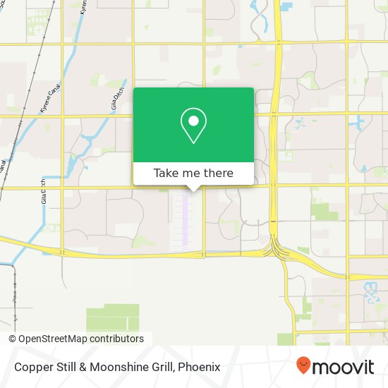 Copper Still & Moonshine Grill, 100 N 79th St Chandler, AZ 85226 map