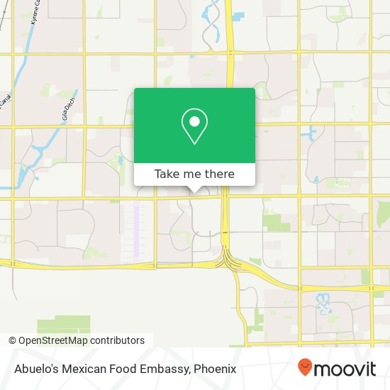 Abuelo's Mexican Food Embassy, 3440 W Chandler Blvd Chandler, AZ 85226 map