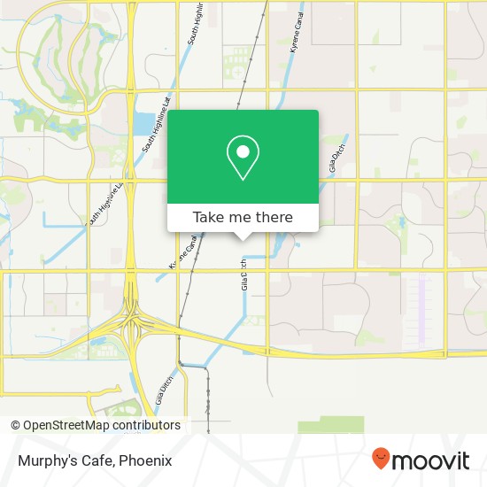 Mapa de Murphy's Cafe, 340 N Roosevelt Ave Chandler, AZ 85226
