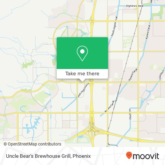 Uncle Bear's Brewhouse Grill, 4921 E Ray Rd Phoenix, AZ 85044 map