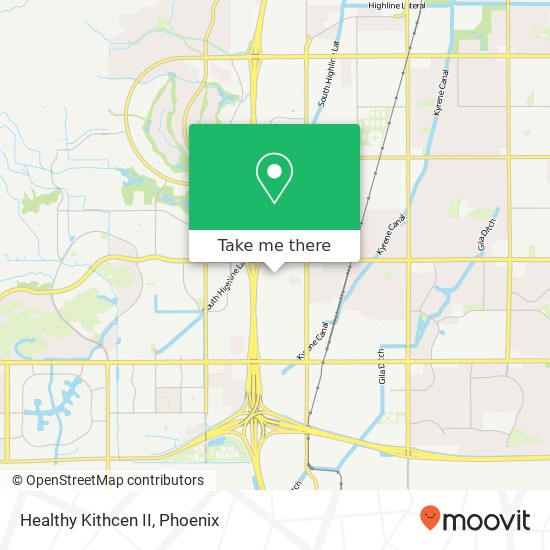 Healthy Kithcen II, 890 N 54th St Chandler, AZ 85226 map