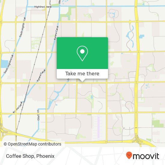 Coffee Shop, 4910 W Ray Rd Chandler, AZ 85226 map