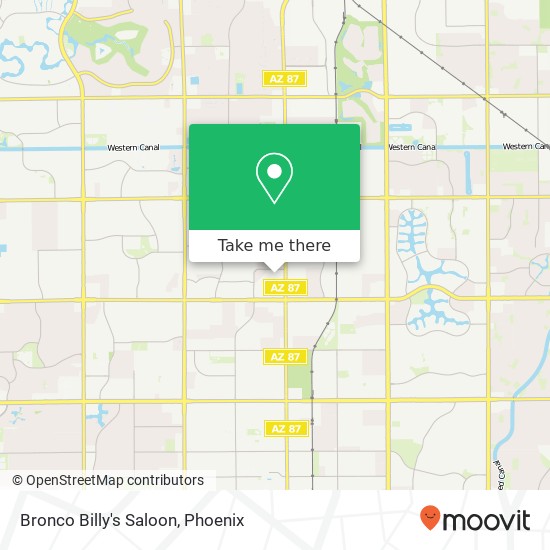 Bronco Billy's Saloon, 2020 N Arizona Ave Chandler, AZ 85225 map