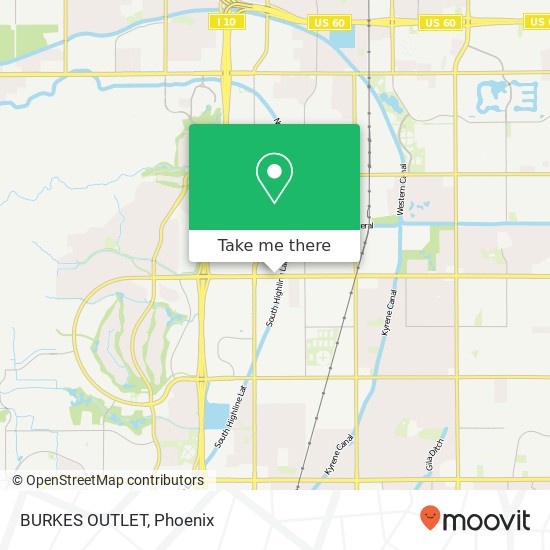 BURKES OUTLET, 1238 W Elliot Rd Tempe, AZ 85284 map