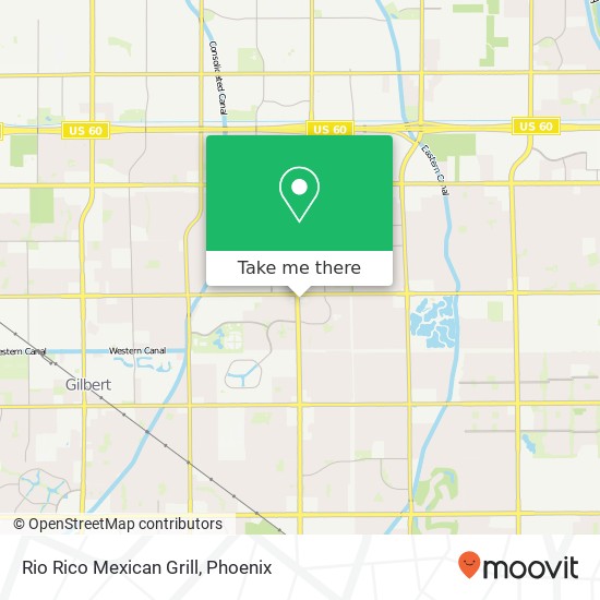 Rio Rico Mexican Grill, 747 N Val Vista Dr Gilbert, AZ 85234 map