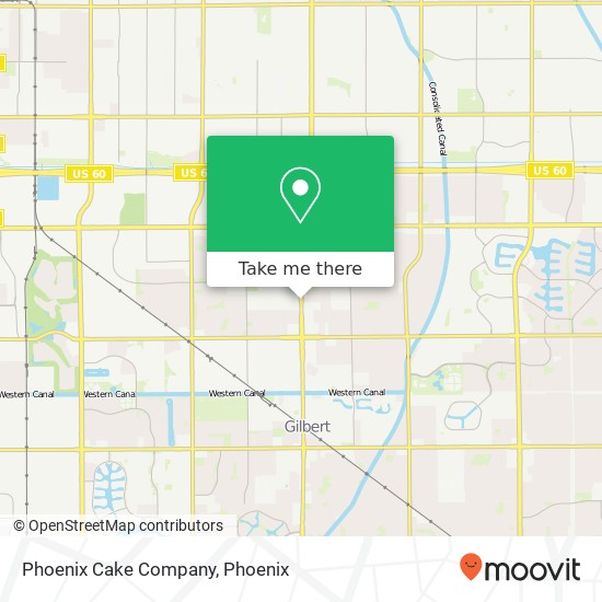 Phoenix Cake Company, 1034 N Gilbert Rd Gilbert, AZ 85234 map