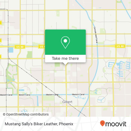 Mustang Sally's Biker Leather, 1344 N Dana St Gilbert, AZ 85233 map