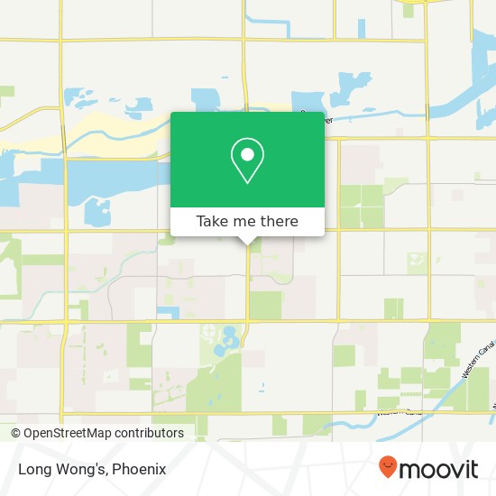 Mapa de Long Wong's, 6260 S 35th Ave Phoenix, AZ 85041