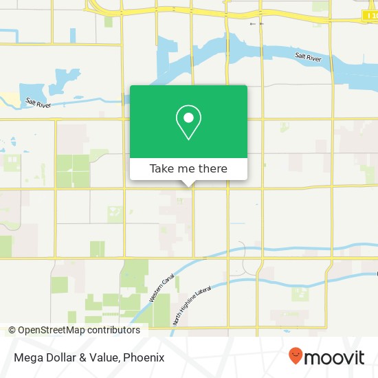 Mega Dollar & Value, 718 W Southern Ave Phoenix, AZ 85041 map