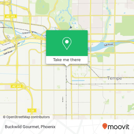 Buckwild Gourmet, 850 S Ash Ave Tempe, AZ 85281 map