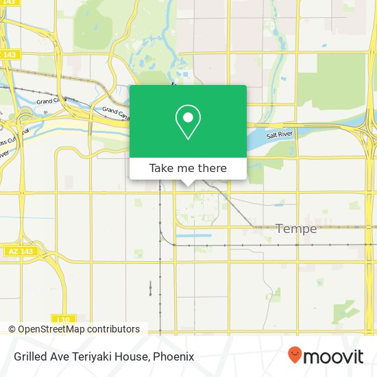 Grilled Ave Teriyaki House, 705 S Forest Ave Tempe, AZ 85281 map