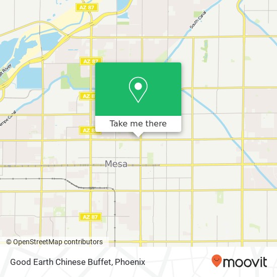 Good Earth Chinese Buffet, 350 E University Dr Mesa, AZ 85201 map