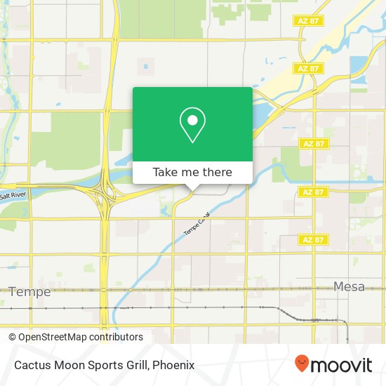 Cactus Moon Sports Grill, 1017 N Dobson Rd Mesa, AZ 85201 map