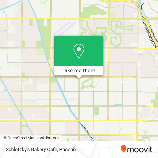 Mapa de Schlotzky's Bakery Cafe, 1140 N Higley Rd Mesa, AZ 85205