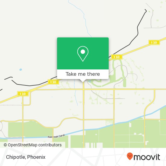 Mapa de Chipotle, 944 S Watson Rd Buckeye, AZ 85326