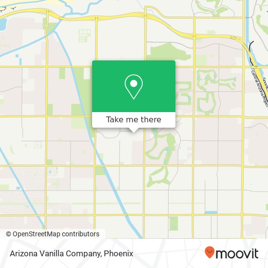 Mapa de Arizona Vanilla Company, 1660 N Rosemont Mesa, AZ 85205