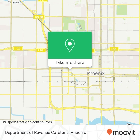 Department of Revenue Cafeteria, 1600 W Monroe St Phoenix, AZ 85007 map