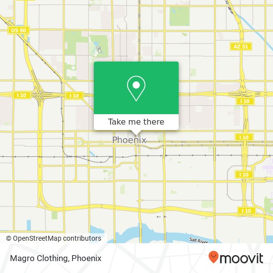 Magro Clothing, 101 N 1st Ave Phoenix, AZ 85003 map