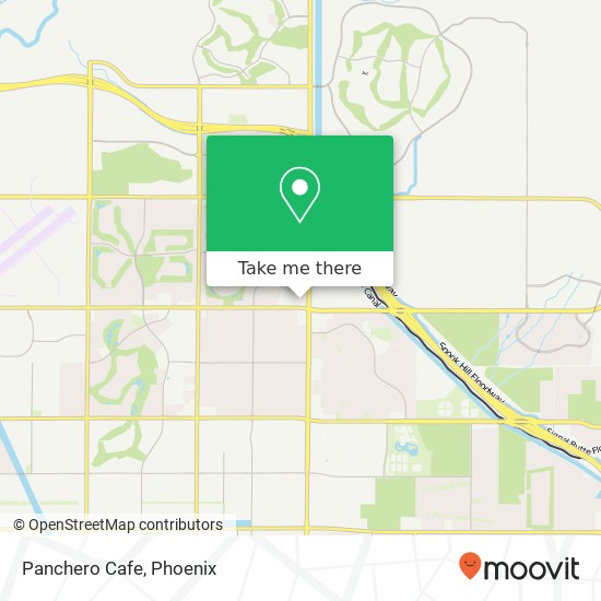 Panchero Cafe, Mesa, AZ 85215 map