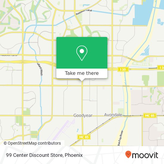 99 Center Discount Store, 406 N Litchfield Rd Goodyear, AZ 85338 map