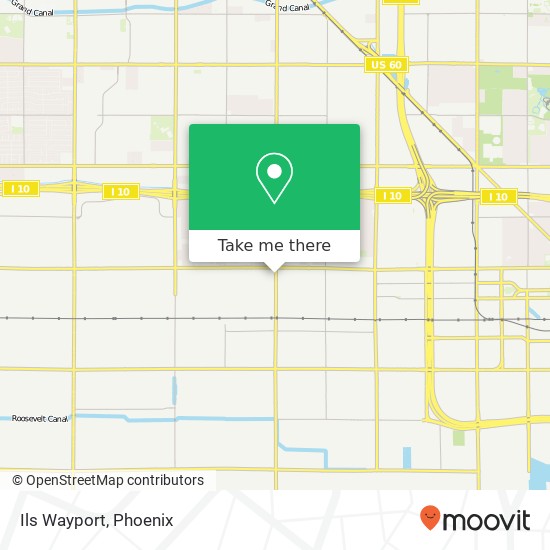 Mapa de Ils Wayport, 220 N 35th Ave Phoenix, AZ 85009