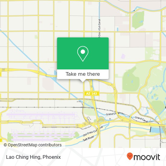 Mapa de Lao Ching Hing, 668 N 44th St Phoenix, AZ 85008