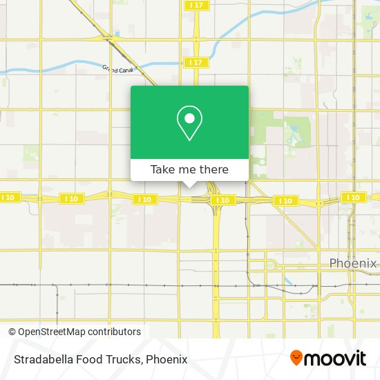 Mapa de Stradabella Food Trucks