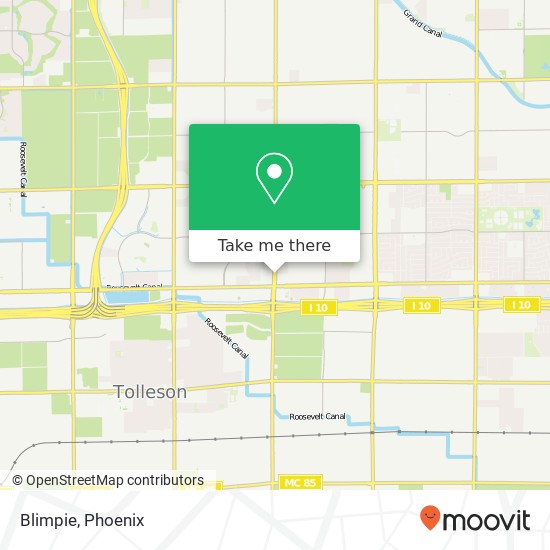 Blimpie, 1611 N 83rd Ave Phoenix, AZ 85035 map