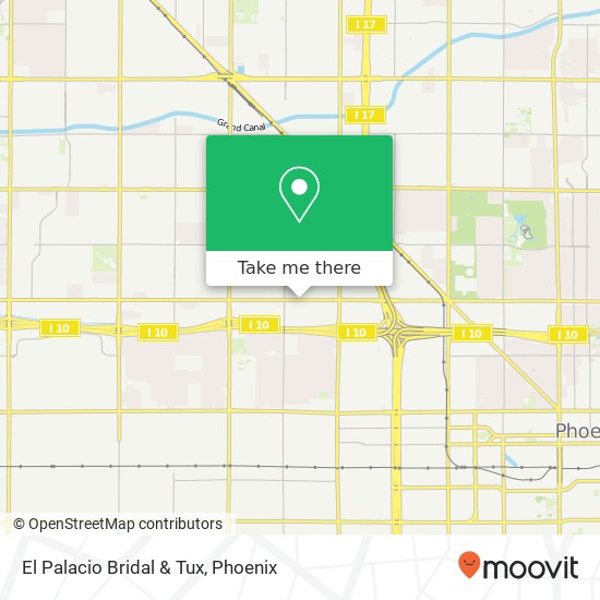 El Palacio Bridal & Tux, 2948 W McDowell Rd Phoenix, AZ 85009 map