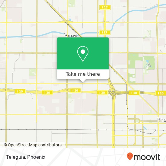 Mapa de Teleguia, 3048 W McDowell Rd Phoenix, AZ 85009