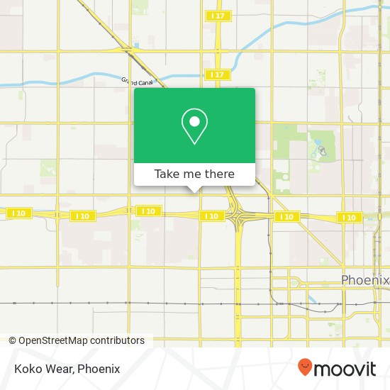 Koko Wear, 2728 W McDowell Rd Phoenix, AZ 85009 map