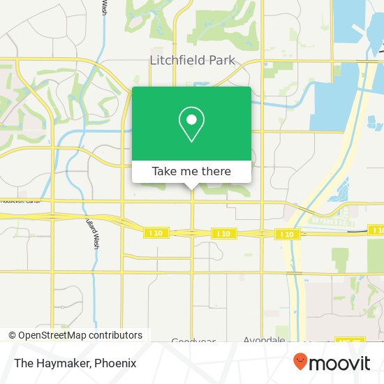 The Haymaker, 1800 N Litchfield Rd Goodyear, AZ 85395 map