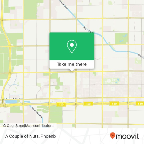 Mapa de A Couple of Nuts, 7611 W Thomas Rd Phoenix, AZ 85033