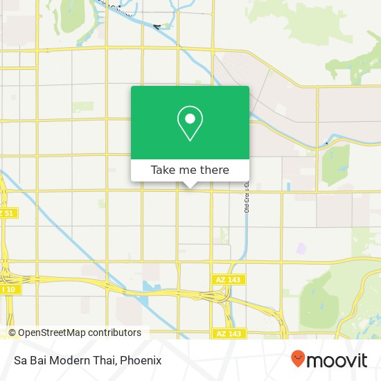 Sa Bai Modern Thai, 4121 E Thomas Rd Phoenix, AZ 85018 map