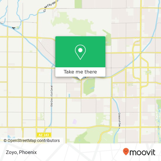 Zoyo, 5549 E Indian School Rd Phoenix, AZ 85018 map