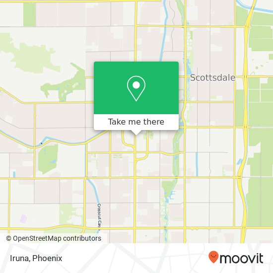 Mapa de Iruna, 7217 E 1st St Scottsdale, AZ 85251