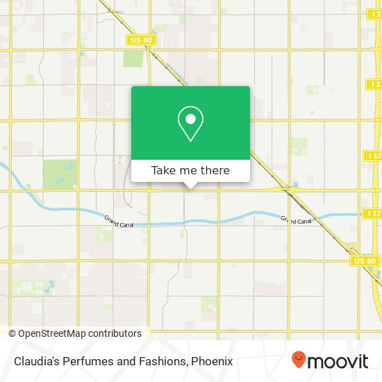 Claudia's Perfumes and Fashions, 4609 W Indian School Rd Phoenix, AZ 85031 map