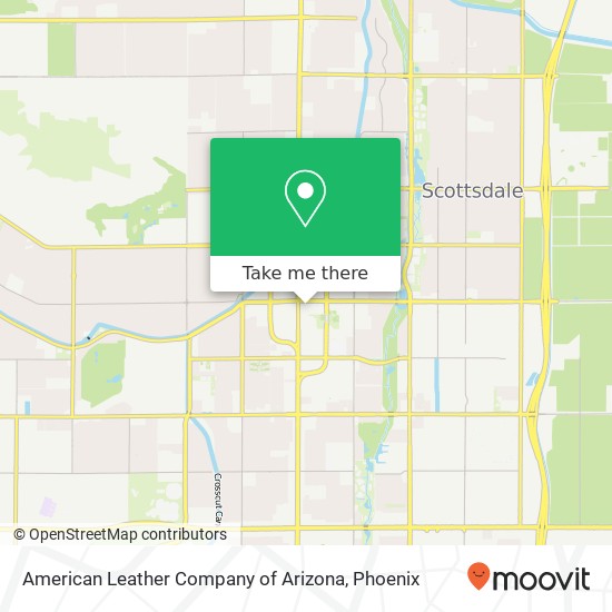 American Leather Company of Arizona, 7236 E 1st Ave Scottsdale, AZ 85251 map