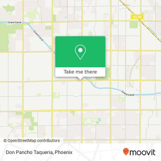 Don Pancho Taqueria, 6710 W Indian School Rd Phoenix, AZ 85033 map