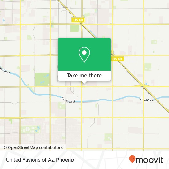 United Fasions of Az, 4105 N 51st Ave Phoenix, AZ 85031 map